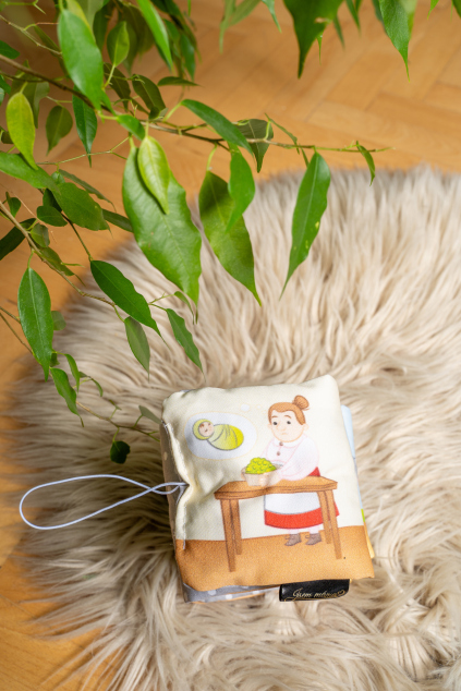 Látkové leporelo, klasické pohádky pro nejmenší | pohádka O Palečkovi | Jsem máma