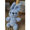 Háčkovaný zajíček, plyšová hračka pro miminka