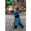 Dětské softshellové kalhoty batolecí – rybičky