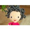 Ručně háčkovaná panenka pro holčičku