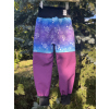 Dětské softshellové kalhoty, duhové vločky