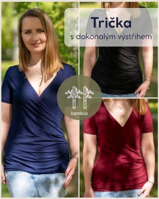 Trička, o která jste si psaly ❤️ Donedávna jsme v naší nabídce měli především trička s kulatým výstřihem, u nichž kojicí...
