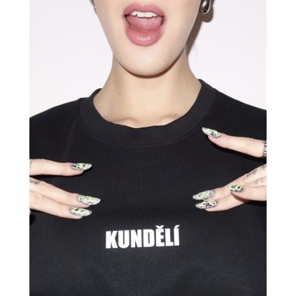 KUNDĚLNÍ TRIKOT černý
