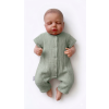 Mušelínový overál BREEZE-SOFT MINT