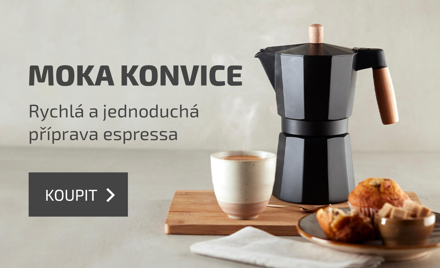 Skvělá káva s moka konvičkou