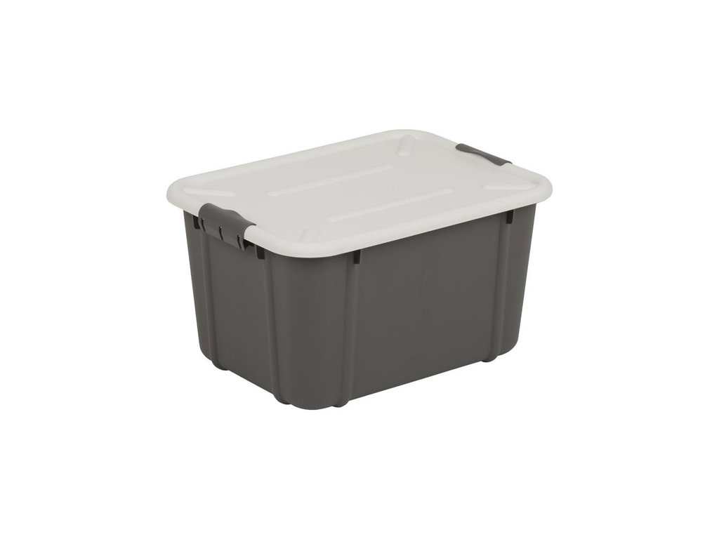 Branq Velur - úložný kontejner/box s víkem 16 l