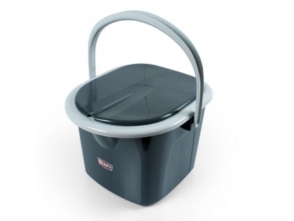 Branq WC kbelík 15,5l - černý