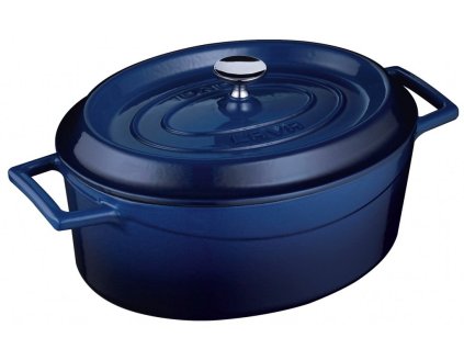 5182 2 ovalny hrnec modry