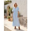 robe maxi fluide eva l elegance solaire bleu ciel 6a0b1f0333886