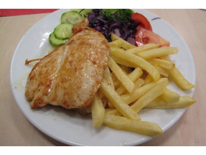 U Karla - 26. Kuřecí steak s hranolky