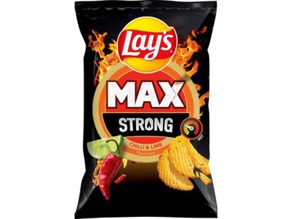 5 - Lay's Chipsy Max Strong Chilli and Lime 55g