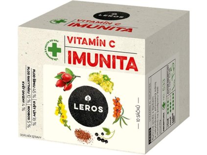 38 - Leros Čaj bylinný imunita vitamin C 10x2g