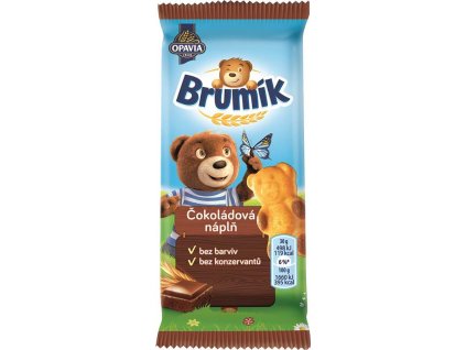 18 - Opavia Brumík čokoládová náplň 30g