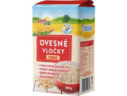25 - Bona Vita Vločky ovesné jemné 500g