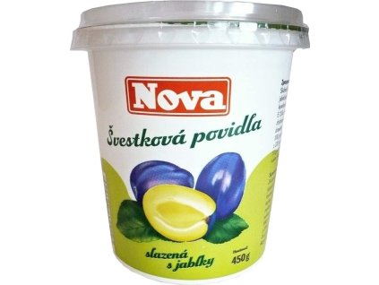 36 - Nova Povidla švestková s jablky 450g