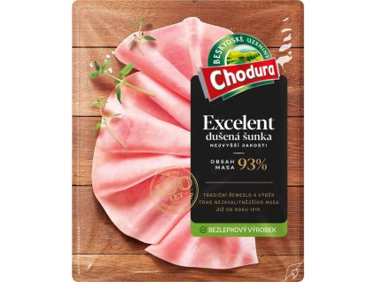 C12 - Chodura Šunka nejvyšší jakosti dušená excelent 93% 100g