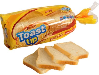 9 - Delta Toast tip Chléb toustový světlý 500g