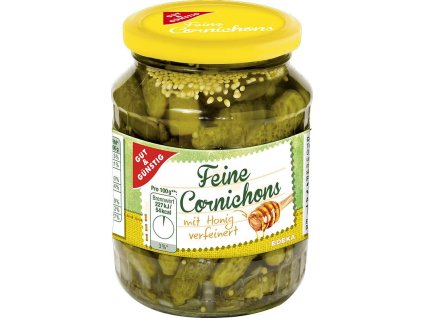 11 - G&G Okurky Cornichons s medem 350g