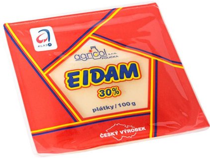B2 -Agricol Eidam 30% sýr plátky 100g
