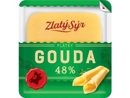B2 - Zlatý Gouda 48% sýr plátky 100g