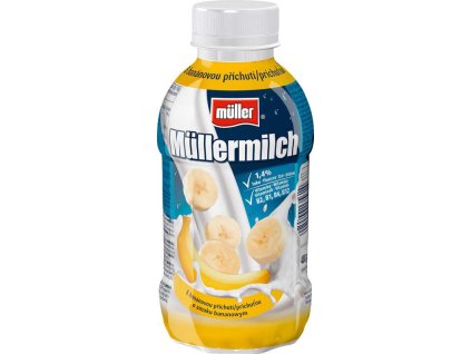 A3 - Müller Müllermilch mléčný nápoj Banán 400g