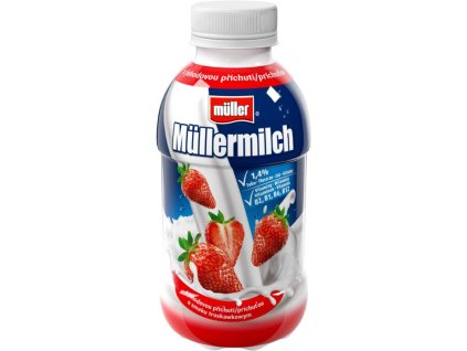 A3 - Müller Müllermilch mléčný nápoj Jahoda 400g