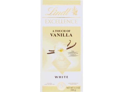 17 - Lindt Excellence Čokoláda bílá s vanilkou 100g
