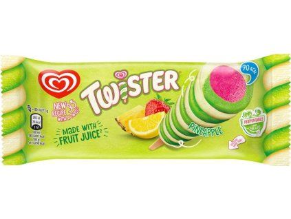D3 - Algida Twister Nanuk limeta+ananas+jahoda 80ml
