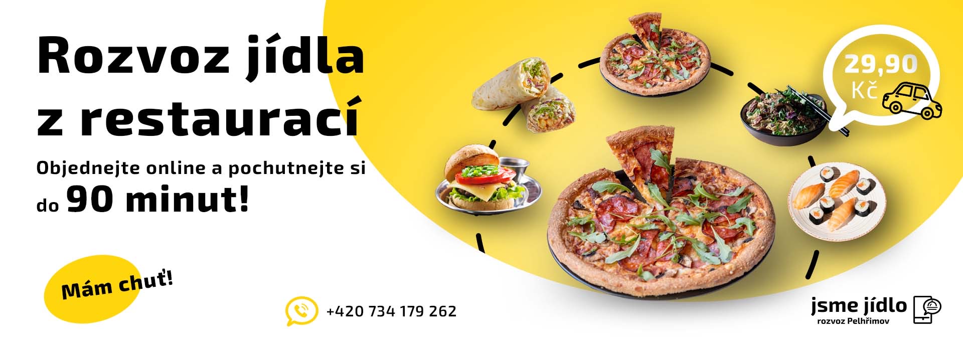 Rozvoz jídla z restaurací