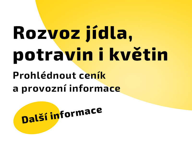 Informace k rozvozu a ceník