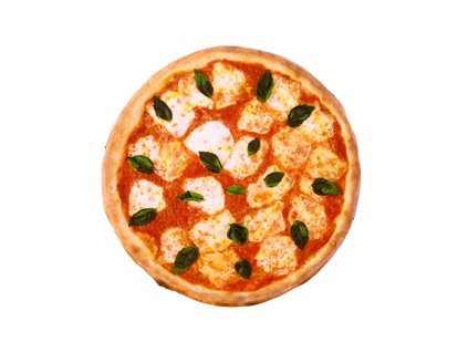 1. Margherita  rajčata,sugo, mozarella, oregano (1,7,12)