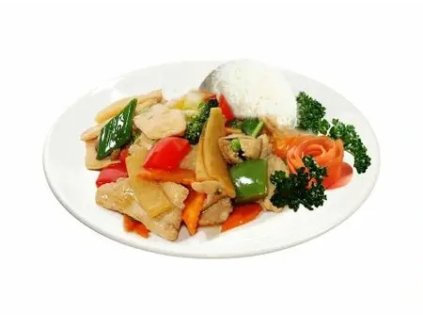 M52. Tofu po sečuánsku s rýží