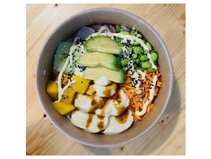Kuřecí pokebowl