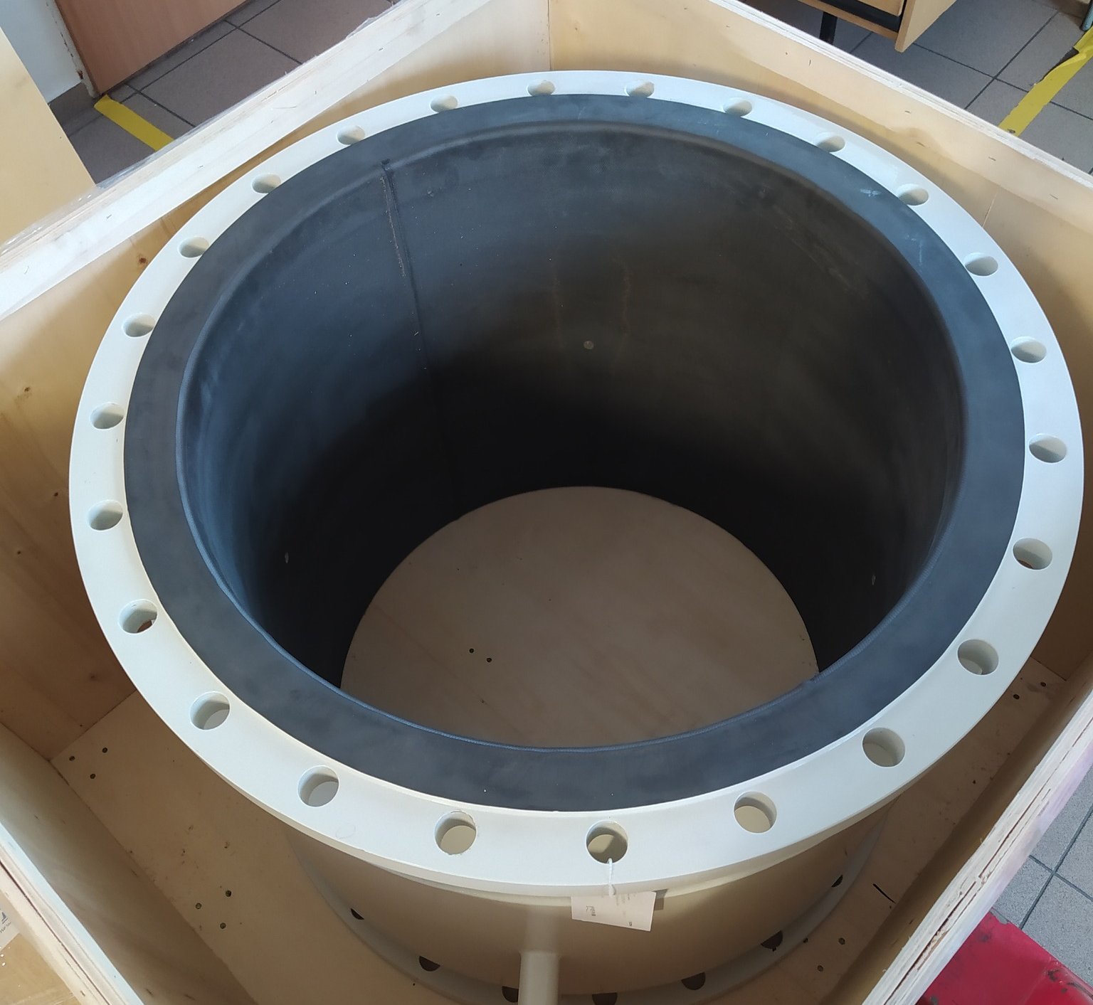 Zakázka s průtokoměrem s rozměrem DN700