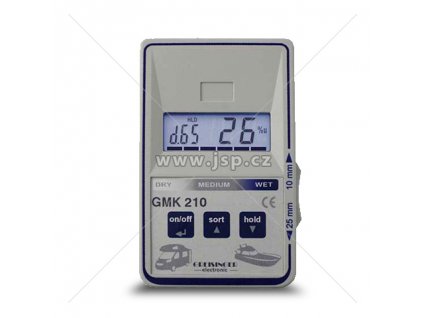 Greisinger GMK 210 - kapacitní měřič materiálové vlhkosti