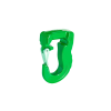 Hák pro textilní závěs Carcano