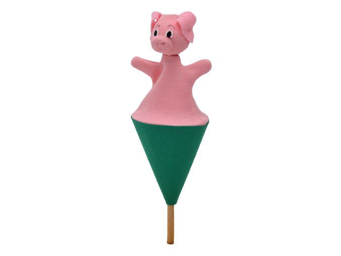 Purceluș 20 cm, marionetă conică