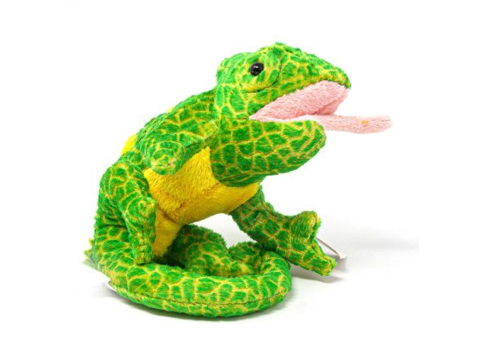 Cameleon de pluș 18 cm - jucării de pluș