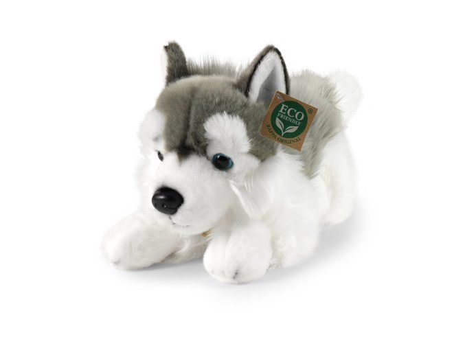 Câine husky de pluș 32 cm