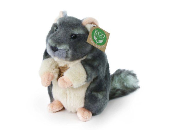 Chinchilla de pluș 15 cm