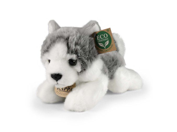 Câine husky de pluș 21 cm
