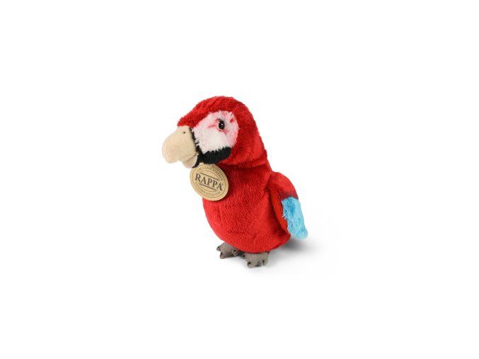Papagal de pluș macaw roșu 15 cm