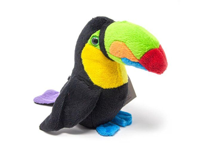 Tucan de pluș 15 cm - jucării de pluș
