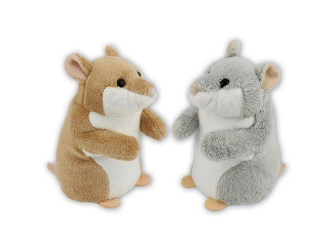 Hamster de pluș 14 cm - jucării de pluș