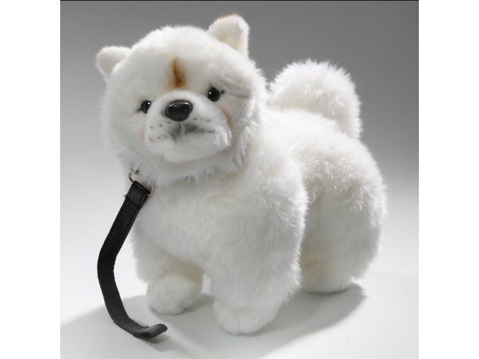Câine de pluș - chow-chow 30 cm