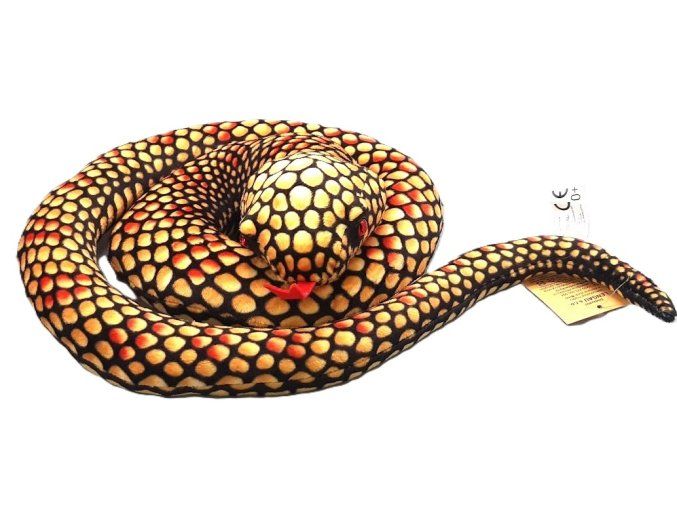 Șarpe de pluș 105 cm - jucării de pluș