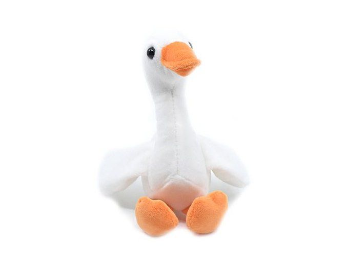 Gâscă de pluș 15 cm - jucării de pluș