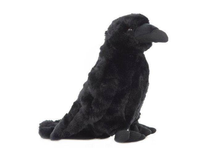 Cioară de pluș 24 cm - jucării de pluș