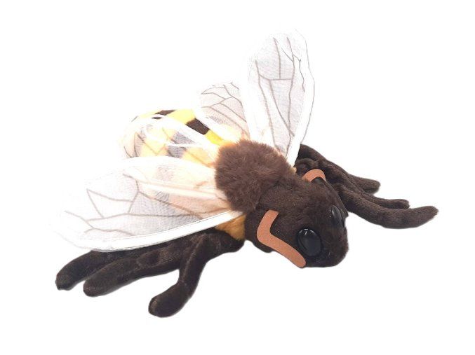 Albină de pluș 18 cm - jucării de pluș