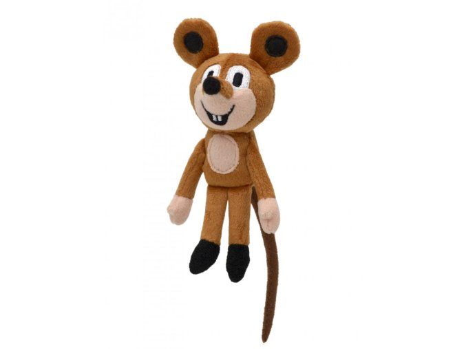 ȘORICEL DE PLUȘ 14 CM (CÂRTIȚĂ)